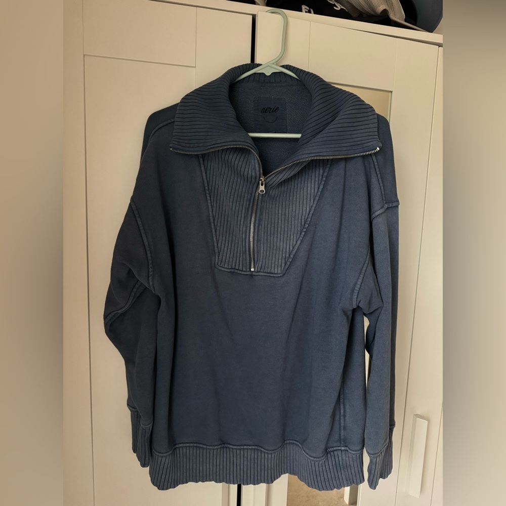Aerie quarterzip oversized